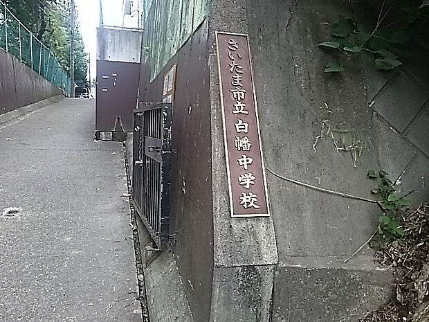 【中学校】さいたま市立白幡中学校まで1164ｍ