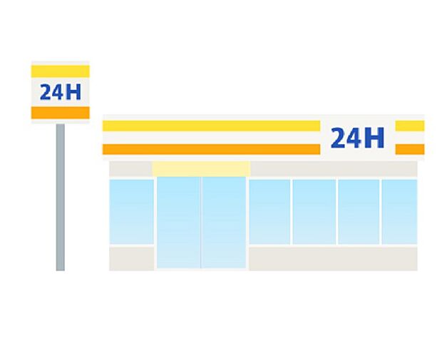 【コンビニエンスストア】セブンイレブン　甲斐西八幡店まで233ｍ