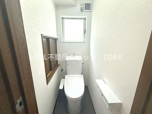 清潔感あるトイレの空間♪トイレは新規交換済になります♪　