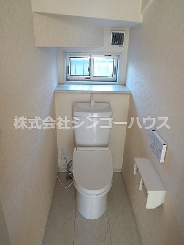 1階のトイレです。