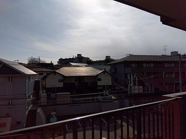 バルコニーからの眺望写真（2024年3月撮影）