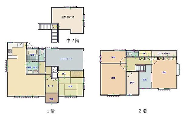 間取りは4SLDKになります。