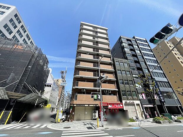 長堀橋シティハイツ(2LDK) 8階の外観