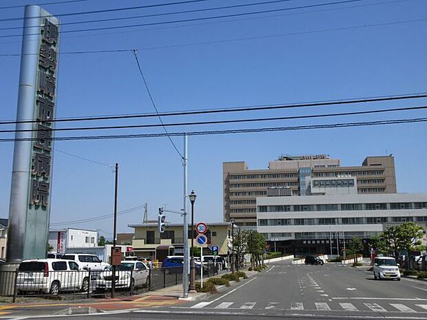 伊勢崎市民病院 1300m