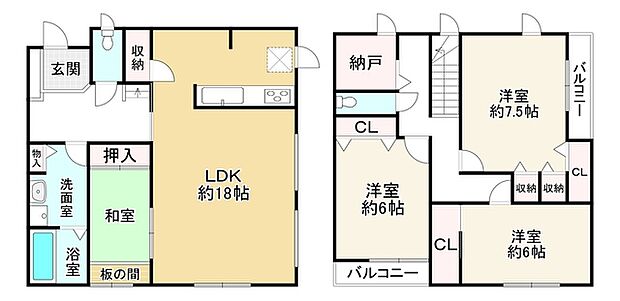 清荒神5丁目(4SLDK)の内観