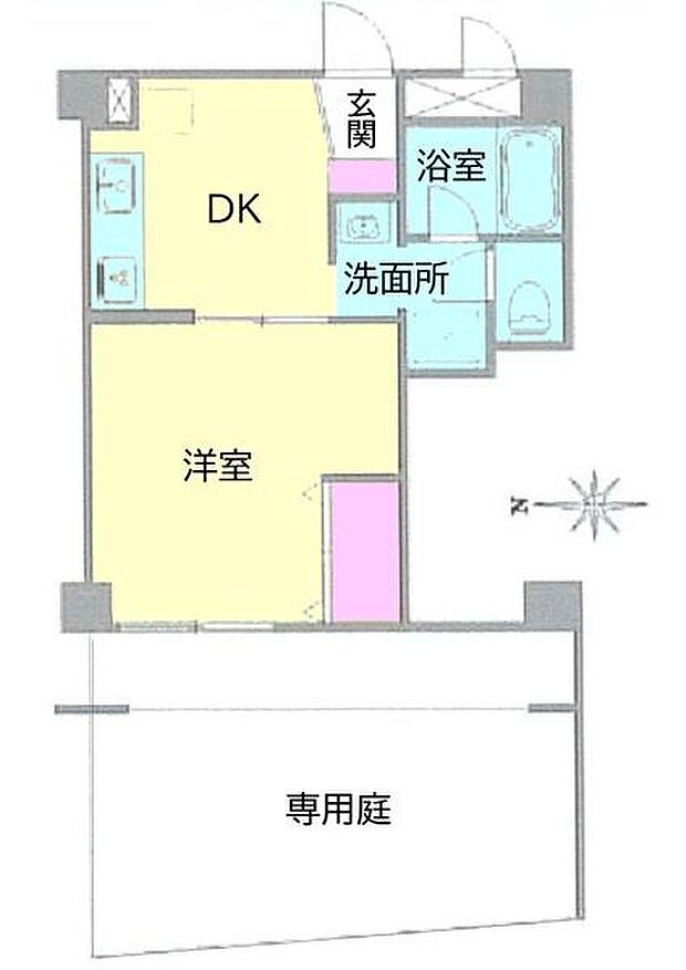 ダイアパレス千歳の間取り