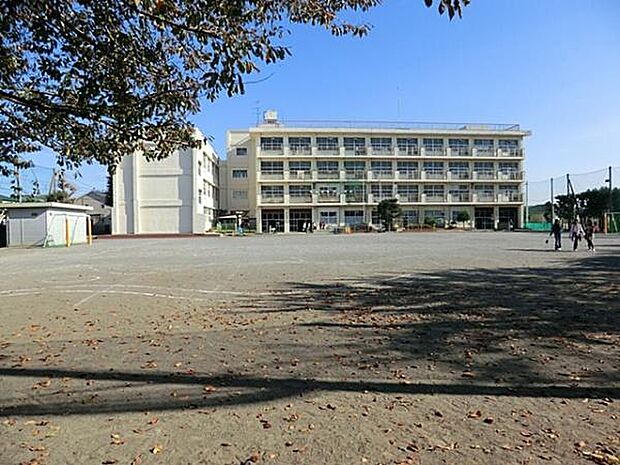 横浜市立篠原小学校まで993m、篠原の土地は、昔、篠竹が茂っていたといわれ、地名となっています。校章は、その笹の葉を図案化したものです。