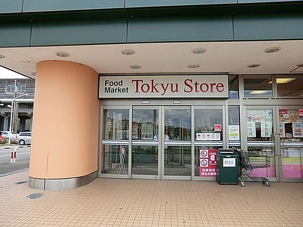 東急ストア田奈店まで1270m、営業時間 9:00から21:00 　田園都市線田奈駅から徒歩2分のスーパーマーケット。