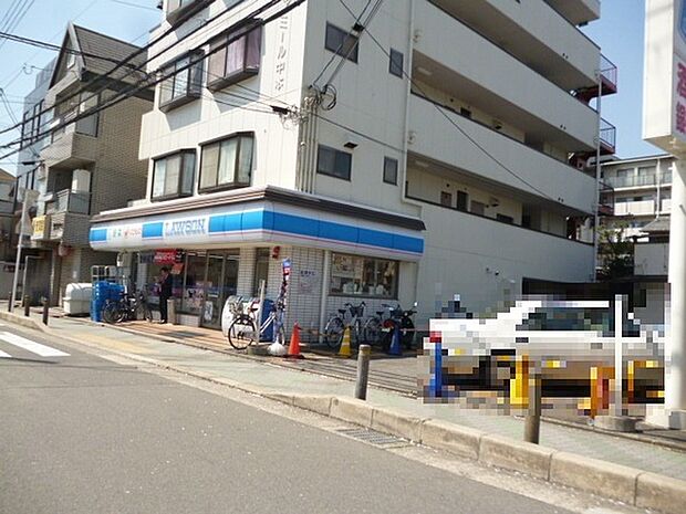 ローソン伏見中書島店まで450m