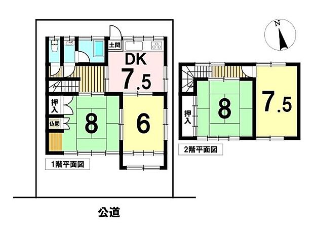 あま市七宝町桂薮之内　中古一戸建て(4DK)の内観