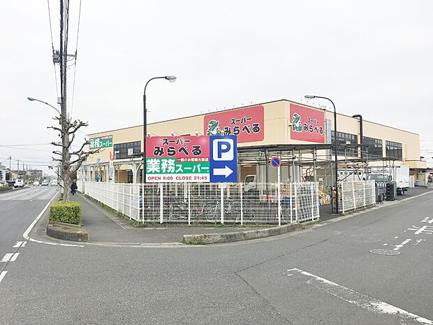 スーパーみらべる 東川口店まで約1040m