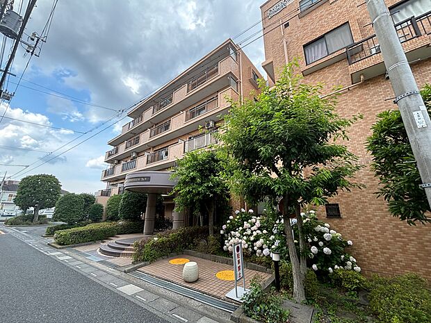 与野本町駅まで徒歩8分の立地です。6階建ての最上階部分のお住まいです。