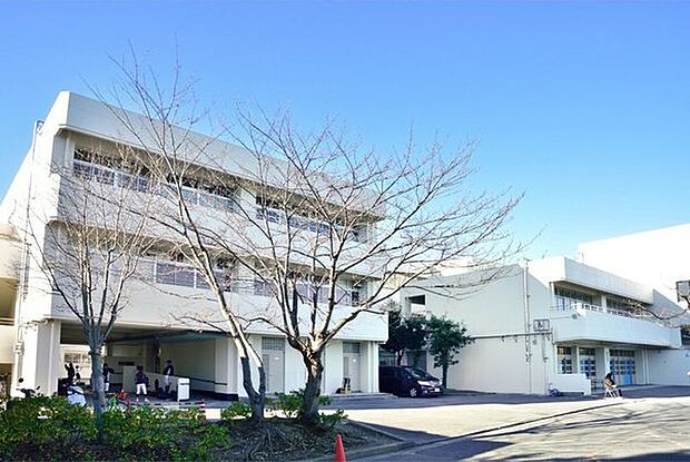 横浜市立秋葉中学校まで1629m、小中学校の連携を深め、9年間の学習指導と生活指導の円滑な接続が図れるよう、中学校区を基本として推進しています。