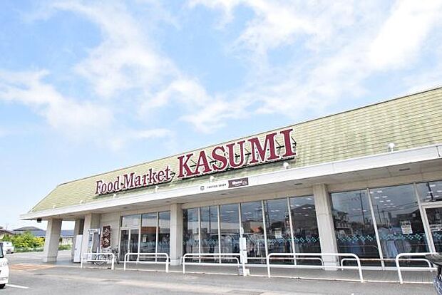 カスミ中村店まで1000m、お惣菜が豊富なカスミ（スーパー）。家族そろって週末のまとめ買いも便利です。