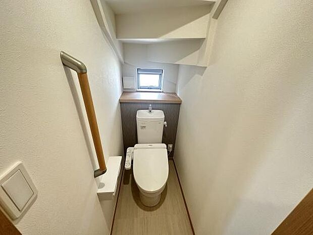 1階と2階にトイレが設置されているので朝の忙しい時間も安心ですね。