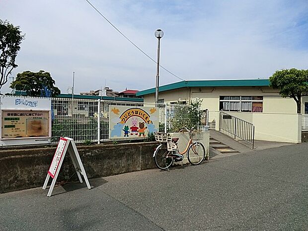 藤沢市立辻堂保育園　280m　つながりのある保育を通して、丈夫なからだと豊かなこころを育てます。 