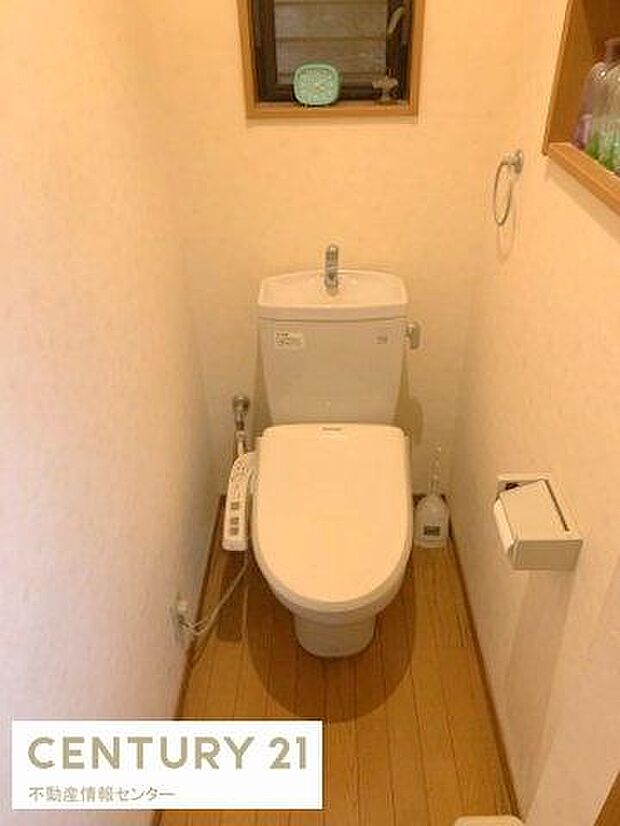 温水洗浄便座付きトイレです！
