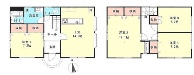 佐倉市南臼井台(4LDK)の内観