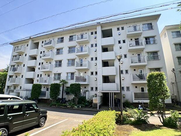 夏見台住宅第25号棟(3LDK) 4階の外観