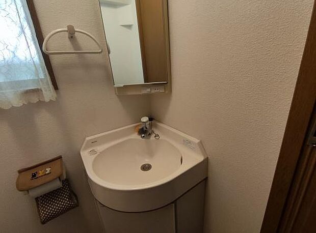 1階トイレでは手が洗えます！