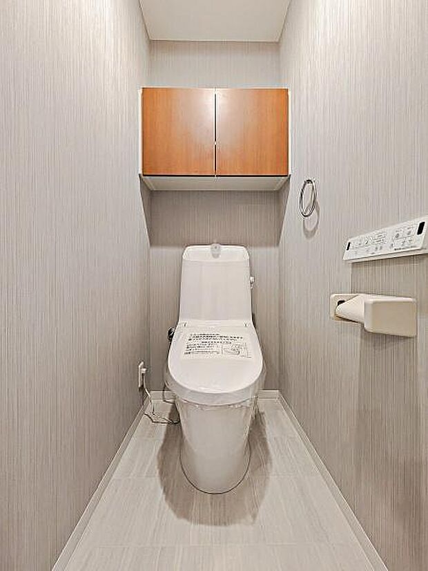 清潔感と快適さと心地よさ♪毎日使うトイレだから心地よい空間に保ちたい。もちろんウォシュレット完備。
