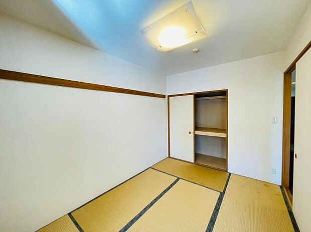 和室になります♪LDKの隣接している和室は、建具を開けていると開放的な空間にすることができます！