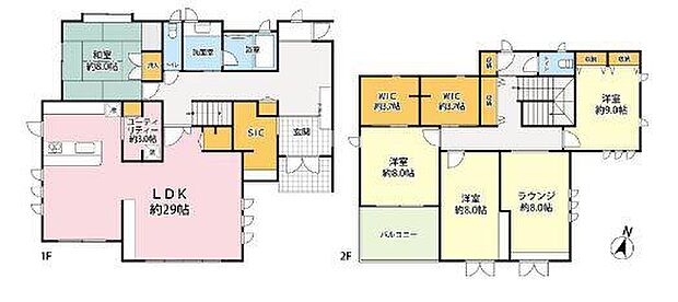 厚木市戸田　中古一戸建て(4LDK)の内観