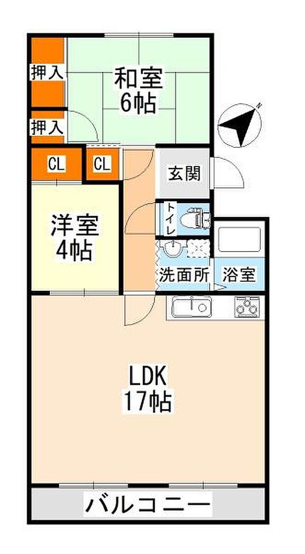 サンライズマンション和泉府中弐番館(2LDK) 2階の内観