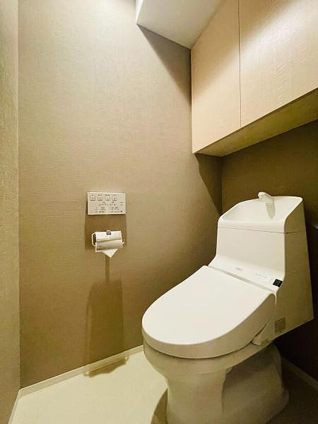 シンプルで使いやすいトイレです！