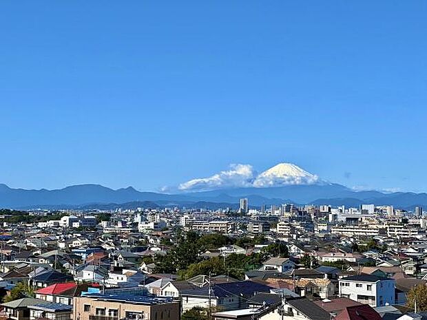 富士山もご覧になれます