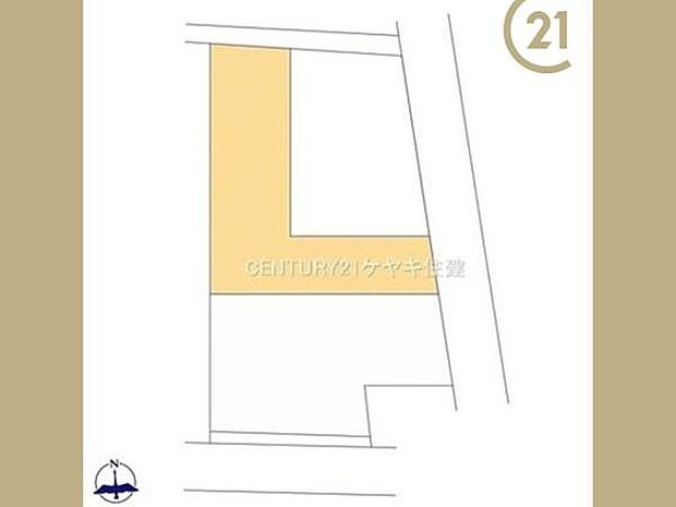 広々としたカースペース5台完備。3SLDK。土地207.65平米建物105.18平米。収納豊富な全室収納付き。19帖のLDKは、ご家族が自然と集まる空間です。