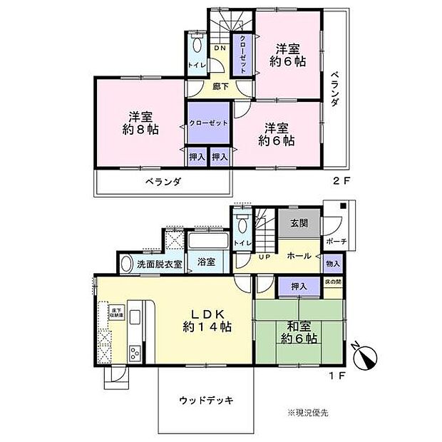 誰もが使いやすい間取り　豊橋市佐藤(4LDK)の内観