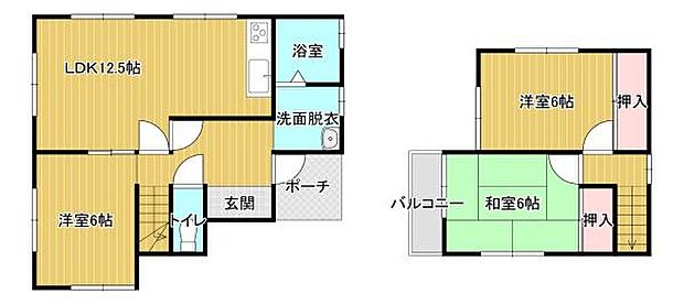 3LDKの魅力的な間取り！LDKはゆったりとした空間で、ご家族との団らん時間が、より一層充実したものになりますね！家族との仲が深まり、自然と笑顔が増えそうです！