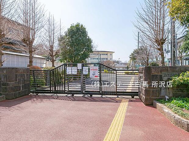 所沢中学校（1100m）