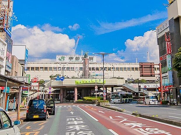 宇都宮駅(JR 東北本線)まで677m