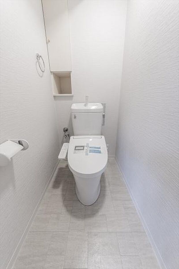 「落ち着きの空間」バスタイム同様リラックスタイムの1つ「トイレ」空間です。