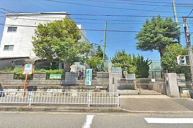横浜市立一本松小学校まで428m、学校教育目標は『一本にまっすぐつながる一本松』