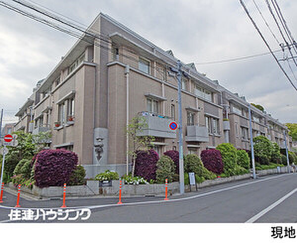 コートハウス駒沢(3LDK) 1階の外観