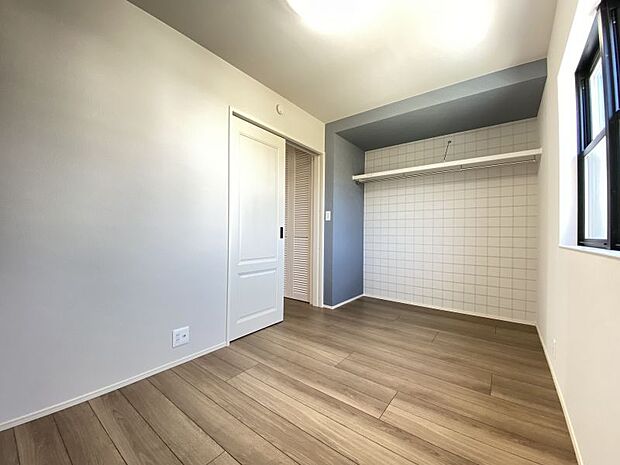 各居室に収納付、整理整頓もスムーズに。居室空間をより広々と使えます！