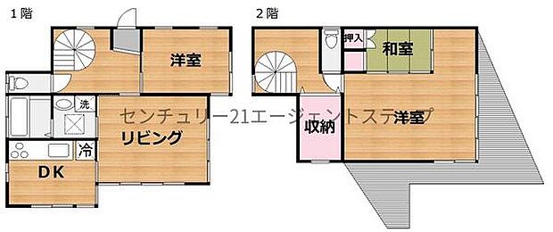 月見ケ丘2丁目中古住宅(3SLDK)の内観