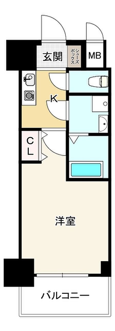 サムティ姫島ＦＥＬＩＣＥＴＯ(1K) 3階の内観