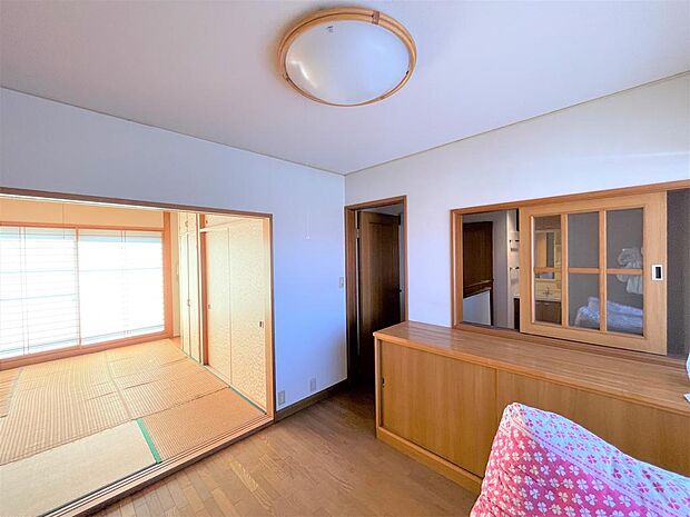 ２階寝室は、増改築された際に設置されたお部屋です。