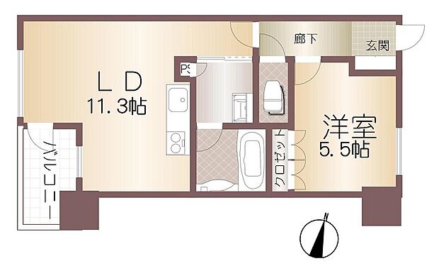 名古屋市中区丸の内3丁目８−１(1LDK) 3階/304のその他画像