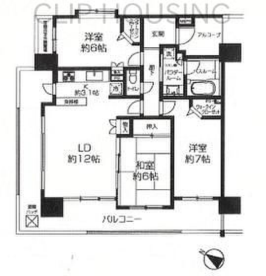 グローベルガーデン豊田ディーセントスクエア(3LDK) 2階の間取り図
