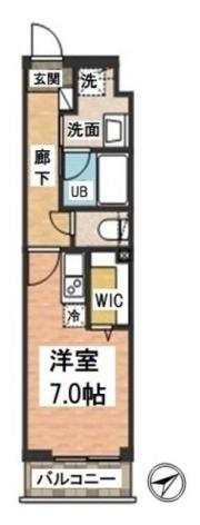 京成本線海神駅まで徒歩7分
