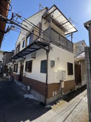 御所西エリア 静かな小路の角家