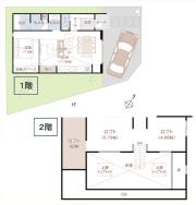 私部西車庫付き戸建て