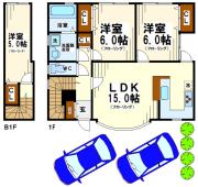 京王線千歳烏山駅まで徒歩2分