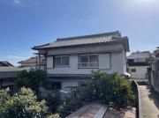 明石海峡大橋が見える家