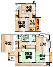 湯川1丁目貸家
